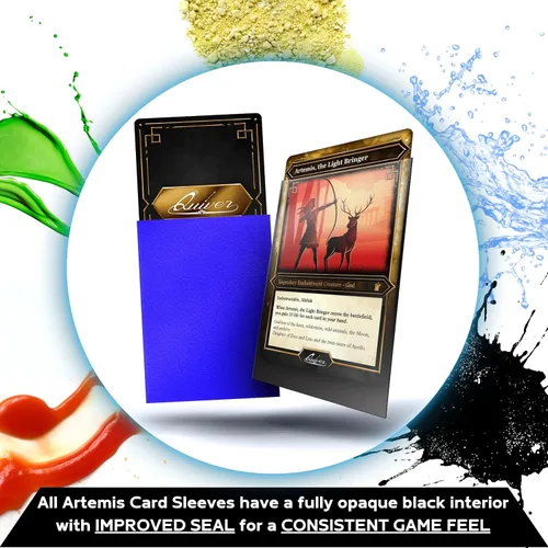 Vista 4 de Quiver Time Paquete de cartas coleccionables azules para cartas coleccionables y fundas para cartas, compatible con Magic: The Gathering Cards