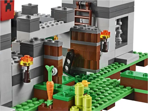 Vista 9 de Juego de construcción de aldea de LEGO Minecraft 21128., Negro