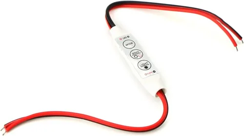 Vista 2 de iJDMTOY Módulo de control con cable de 12 V con características sólidas, estroboscópicas y flash compatibles con automóvil, barco, tira LED