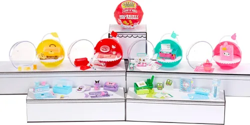 Vista 6 de MGA's Miniverse Make It Mini Hello Kitty and Friends Series 3 Mini coleccionables, Sanrio, réplicas de papelería retro, manualidades, bricolaje, 8+