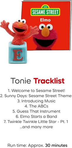 Vista 5 de Figurita de juguete de audio Tonies Elmo de Barrio Sésamo