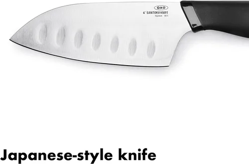 Vista 2 de Oxo - Cuchillos de pan de 8 pulgadas con buen agarre, S, Negro/Plateado