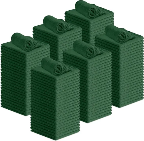 Vista 12 de Avalon Towels Toallas de Algodón para Tienda – (Paquete de 50) Tamaño 30x36 Centímetros Trapos de Limpieza – Toallas de Tienda Absorbentes y Toallas