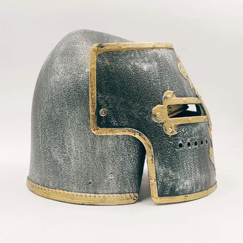Vista 8 de LOOYAR Casco de caballero cruzado para niños con máscara abatible