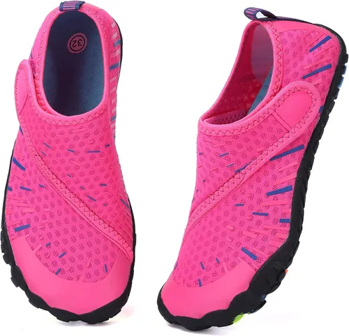 Vista 9 de CIOR Zapatos acuáticos para niños y niñas, tenis deportivos acuáticos, ligeros, deportivos de secado rápido (bebéniño pequeñoniño grande)