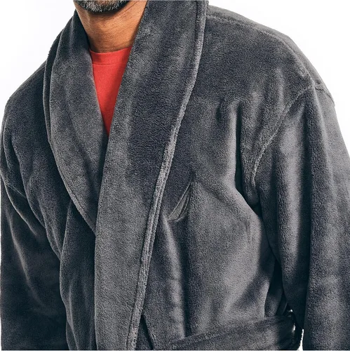 Vista 4 de Nautica Bata de chal sólida para hombre