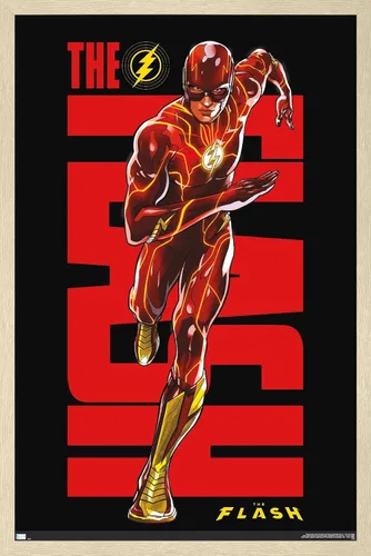 Vista 7 de Trends International DC Comics Movie The Flash - Póster de pared de Barry Allen