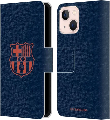 Vista 123 de Head Case Designs Funda de piel con licencia oficial del FC Barcelona Barca Crest Graphics para iPhone 11