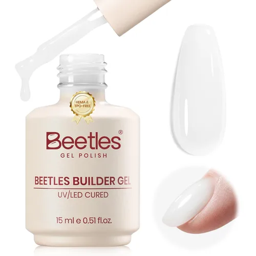 Vista 28 de Beetles - Gel constructor para uñas, 8 en 1, 0.51 onzas líquidas, gel