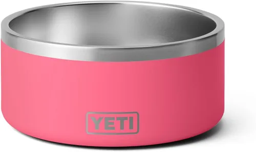 Vista 30 de YETI Boomer 8 - Tazón antideslizante y de acero inoxidable para perro, con capacidad de 64 onzas Blanco