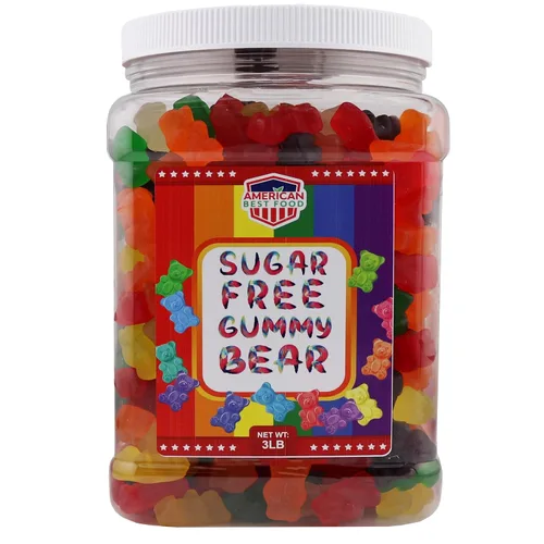 Vista 7 de Gomitas arcoíris de colores surtidos, tarro (3 lb) (oso surtido)