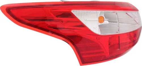 Vista 3 de Evan Fischer Conjunto de luz trasera compatible con Ford Focus 2012-2014 Outer Sedan lado del conductor
