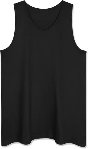 Vista 45 de Allsense Camiseta sin mangas para hombre – Camisa casual ligera