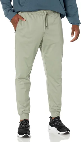 Vista 8 de Under Armour Sportstyle - Pantalones deportivos de tricot para hombre (011) Mod Gris/ Blanco
