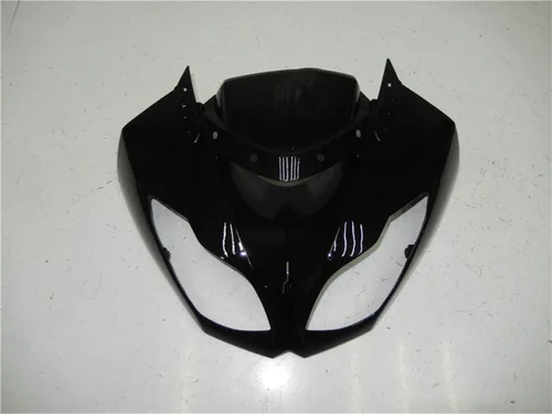 Vista 4 de US STOCK - Carenado negro brillante apto para 2009-2012 ZX6R 636 ZX-6R inyección ABS plásticos posventa carrocería 2010 2011 09 10 11 12