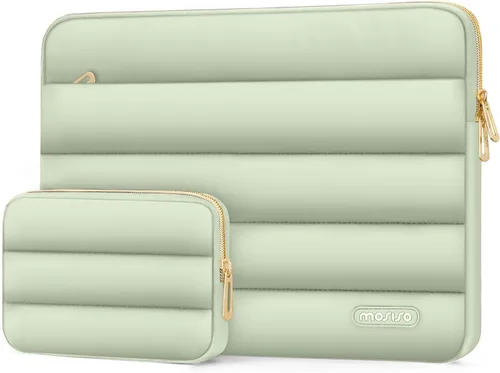 Vista 35 de MOSISO Funda para laptop de 13.3 pulgadas, 13-13.3 pulgadas funda de Marrón