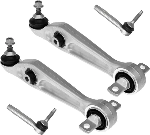 Vista 73 de Detroit Axle - 4 piezas de brazos de control traseros para Ford C-Max, Focus, Mazda 3 5, Volvo C30, C70, S40, V50, 4 brazos de control superiores e
