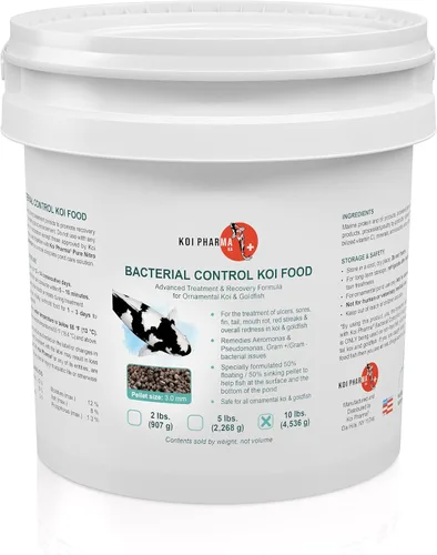Vista 5 de Control bacteriano Koi Food Neutralizador de enfermedades bacterianas