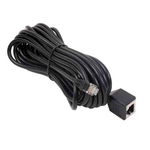 Vista 6 de Gabil GRC-Y20 RJ12 Cable de extensión de micrófono de 6 pines 6.5FT 2M para Yaesu TYT TH-9800D Plus Cable de extensión de micrófono de radio