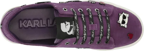 Vista 5 de Karl Lagerfeld Womens Cate Pins Lace Up Platform Sneaker