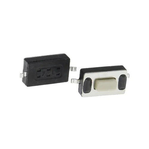 Vista 5 de 100pcs 3 * 6 * 2.5mm Light Touch Switch Patch 2 Feet Micro Button Switch Two Feet Touch Switch The Car Remote Control