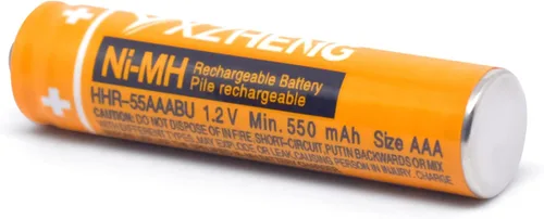 Vista 9 de Batería AAA 8PCS 1.2V 550mAh recargable NI-MH HHR-55AAABU compatible con teléfonos inalámbricos Panasonic DECT 6.0 Reciclable más de 2000 veces