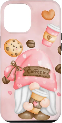 Vista 26 de Cute Coffee Gnomie for Garden Gnome Lovers and Gardener Case for iPhone 17