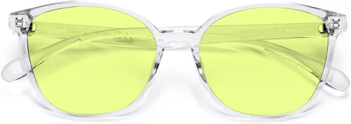 Vista 9 de Gafas de computadora con bloqueo de luz azul para mujer