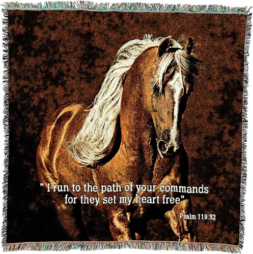 Vista 22 de Pure Country Weavers Great is Thy Faithfulness Blanket - Escrituras - Lamentaciones 3:23 - Tapiz cuadrado para regalo de regazo tejido de algodón
