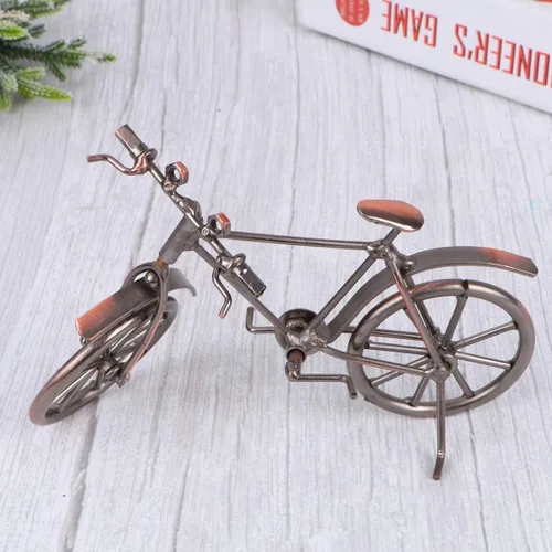 Vista 9 de Homoyoyo Molde de bicicleta de hierro para bicicleta modelo de bicicleta de hierro decoración de bicicleta de hierro