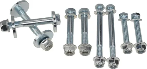 Vista 2 de Kit de tornillos de leva y accesorios de brazos de control delantero compatible con Dodge Ram 4x4 1500, 2500 y 3500 Truck 2003-2009