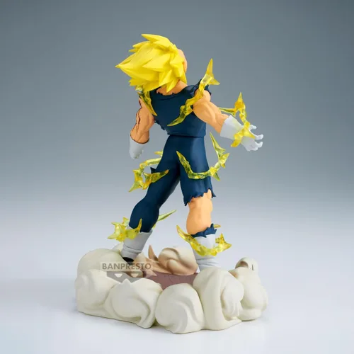 Vista 4 de Banpresto - Dragon Ball Z - Majin Vegeta, Figura de Caja Histórica
