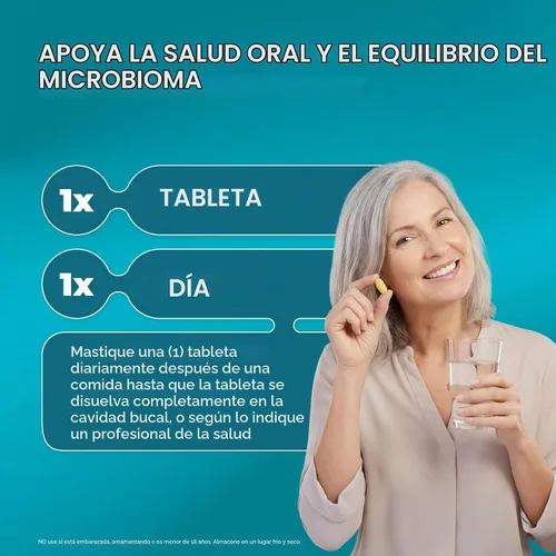 Vista 5 de PUREHEALTH RESEARCH Apoyo a la salud bucal - Suplemento de probióticos Aliento fresco, salud de dientes y encías - Con xilitol, vitamina D3, zinc