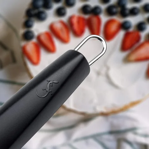 Vista 5 de Lurch Alemania Tango Icing Espátula Paleta Cuchillo 14.5 Pulgadas - Negro