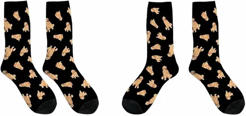 Vista 6 de Pehede Calcetines divertidos unisex, regalos para mujeres y hombres