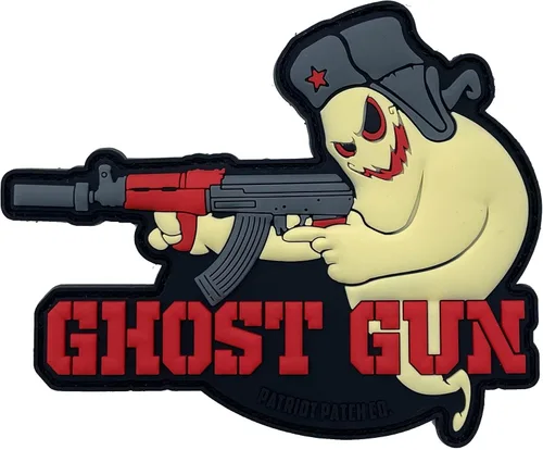 Vista 5 de Patriot Patch Co - Ghost Gun - Halloween - Parches (Infrantería de pistola fantasma)