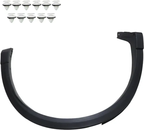 Vista 5 de XQSMWF Guardabarros trasero izquierdo compatible con Mazda CX-5 2017-2021 Reemplazar KB7W51W60F8N MA1790101 KB7W-51-W60F-8N moldura de guardabarros