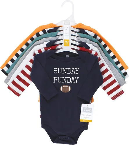 Vista 2 de Hudson Baby unisex-baby Cotton Long-sleeve Bodysuits