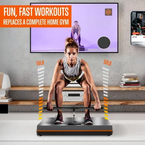 Vista 7 de SQUATZ Home Smart Gym, Adjustable Squat Rack Stand