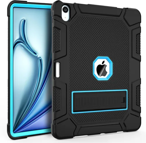 Vista 10 de Funda para iPad mini 7 A17 Pro 2024/iPad Mini 6 2021, Funda Protectora Resistente de Servicio Pesado a Prueba de Golpes para iPad mini 6ª/7ª