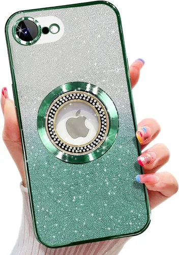 Vista 31 de Misscase Funda magnética con purpurina para iPhone 11 compatible con MagSafe, protección completa, delgada, a prueba de golpes, antiarañazos