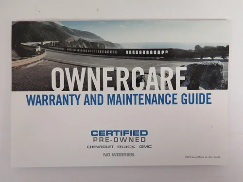 Vista 5 de 2013 Chevrolet Malibu Owners Manual Handbook OEM K02B17012 Tapa blanda – 1 Enero 2013