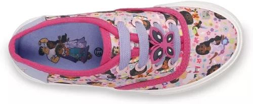 Vista 3 de Tenis con cordones para niñas pequeñas Encanto con licencia oficial de Disney