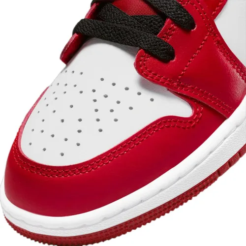 Vista 8 de Nike - Tenis de baloncesto para hombre, negro, blanco, rojo (WhiteGym Red-Black)