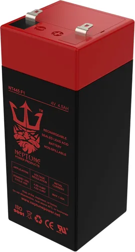 Vista 5 de Brand NT445 - Batería de repuesto para Mighty Max ML4.5-4 (paquete de 1)