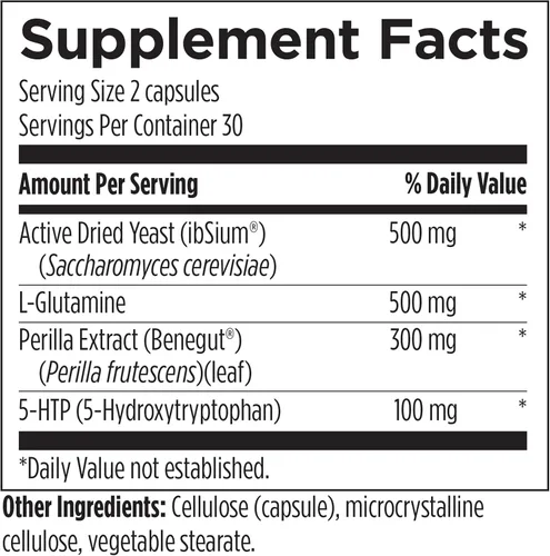 Vista 6 de Designs for Health IB Synergy - Apoya la salud gastrointestinal, la digestión + la conexión cerebro-intestinal - Suplemento de apoyo del sistema