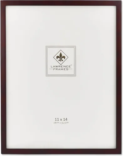 Vista 50 de Lawrence Frames Marco de fotos de madera negra, colección Gallery, 2 x 3 pulgadas, negro