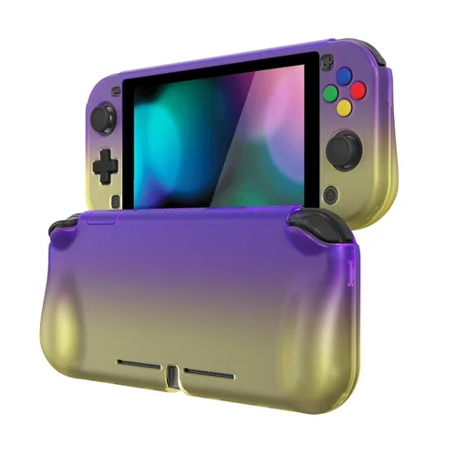Vista 74 de PlayVital ZealProtect Protective Case for Nintendo Switch Lite, Ergomomic Grip Hard Cover - Durable Shock-absorbent Shock-Absorption Anti-Scratch