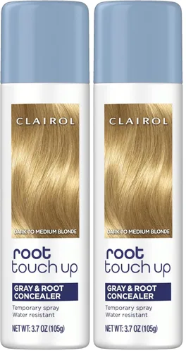 Vista 12 de Clairol Spray de coloración temporal para retoque de raíz, color de cabello negro, paquete de 1 Clairol Root Touch-Up Spray para teñir el cabello
