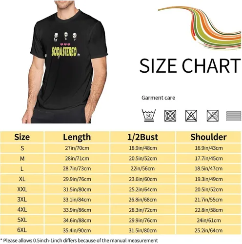 Vista 8 de Soda Music and Stereo - Camiseta de manga corta para hombre, diseño casual, cuello redondo, unisex, color negro